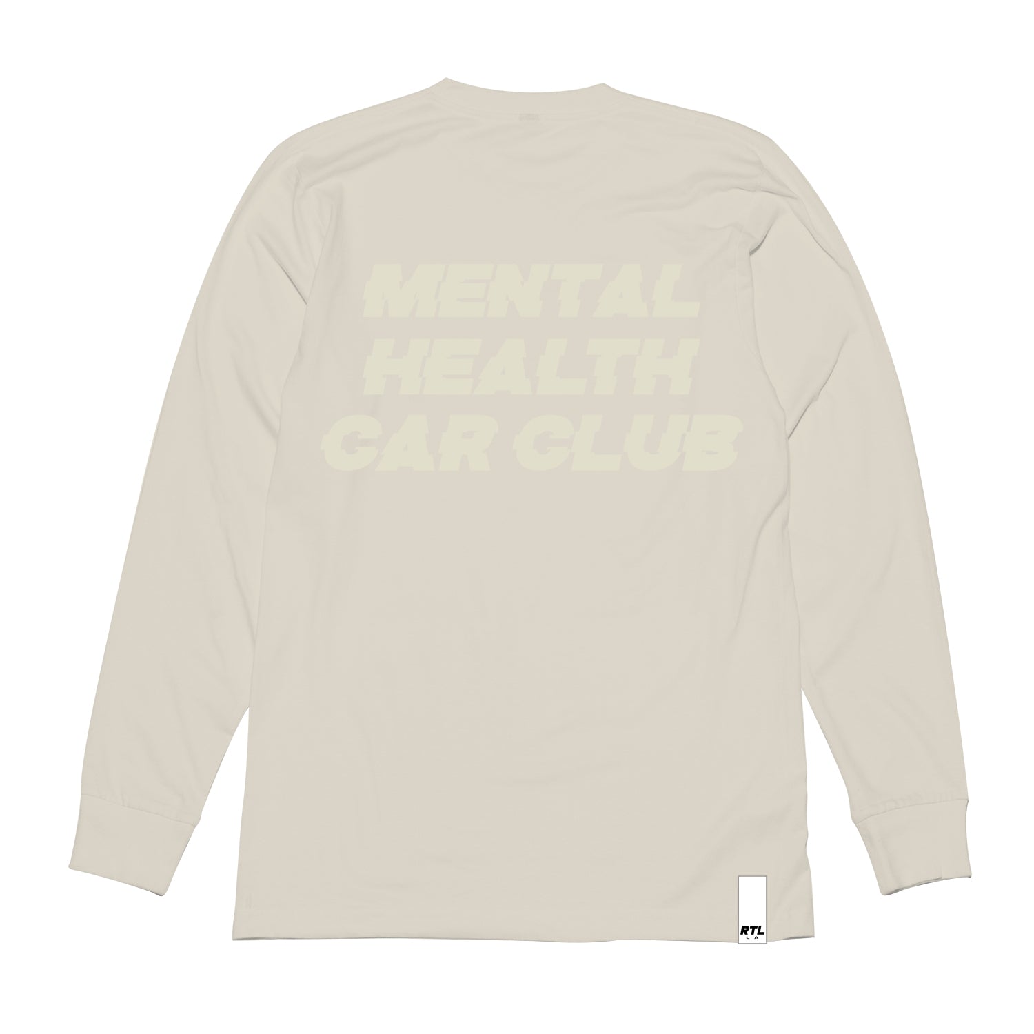 Longsleeve - Off White Mental Health Car Club